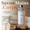 JABÓN LÍQUIDO DE MARSELLA 1L -  ROSA