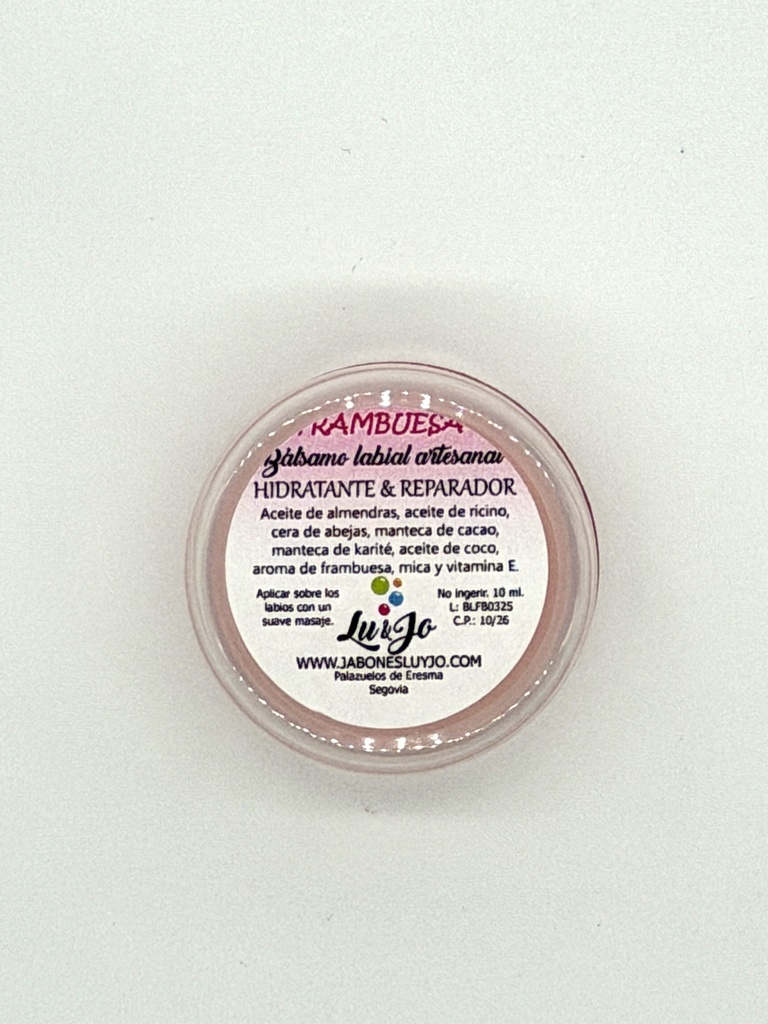 BÁLSAMO LABIAL FRAMBUESA