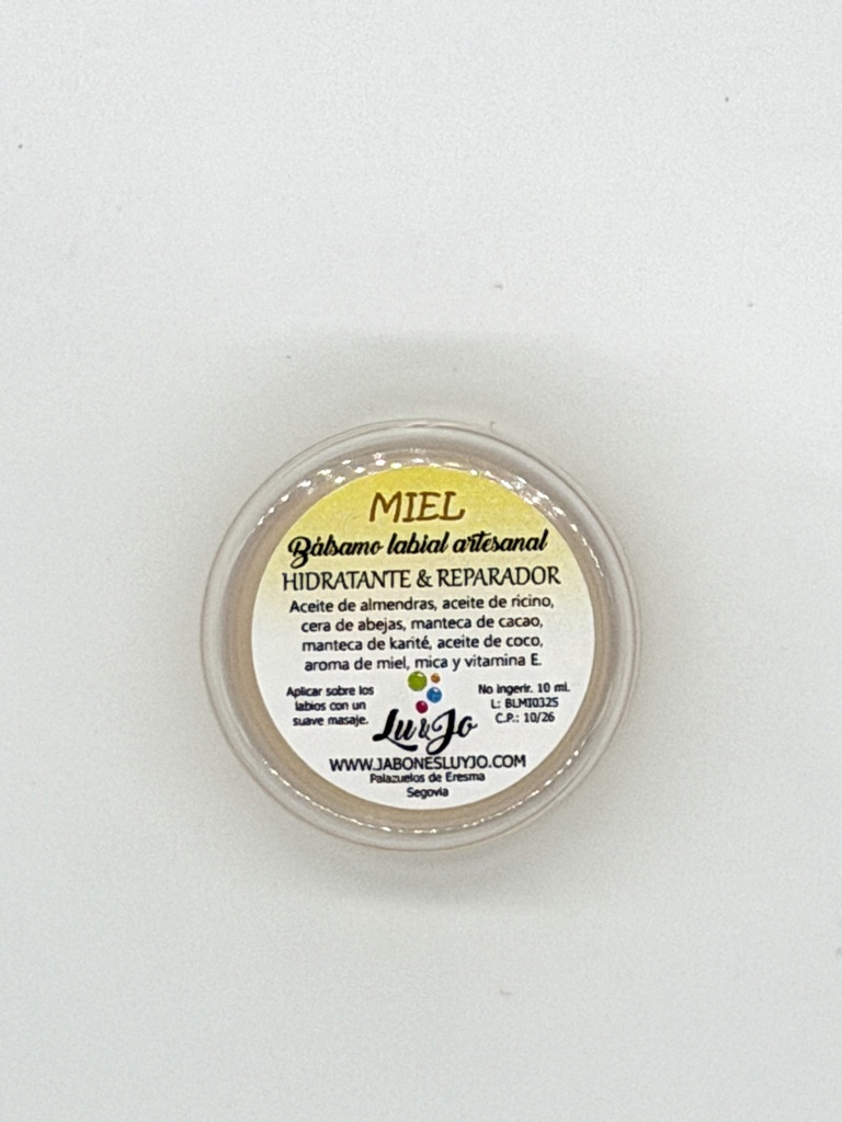 BÁLSAMO LABIAL MIEL