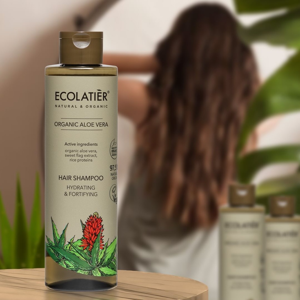 CHAMPÚ HIDRANTE Y FORTALIZANTE -ALOE VERA