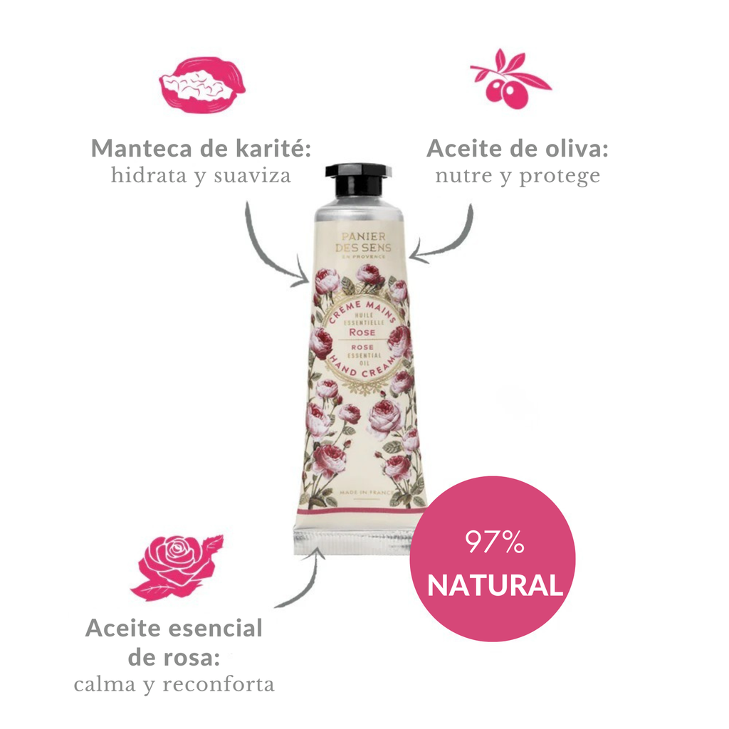 CREMA DE MANOS ROSAS 30ml