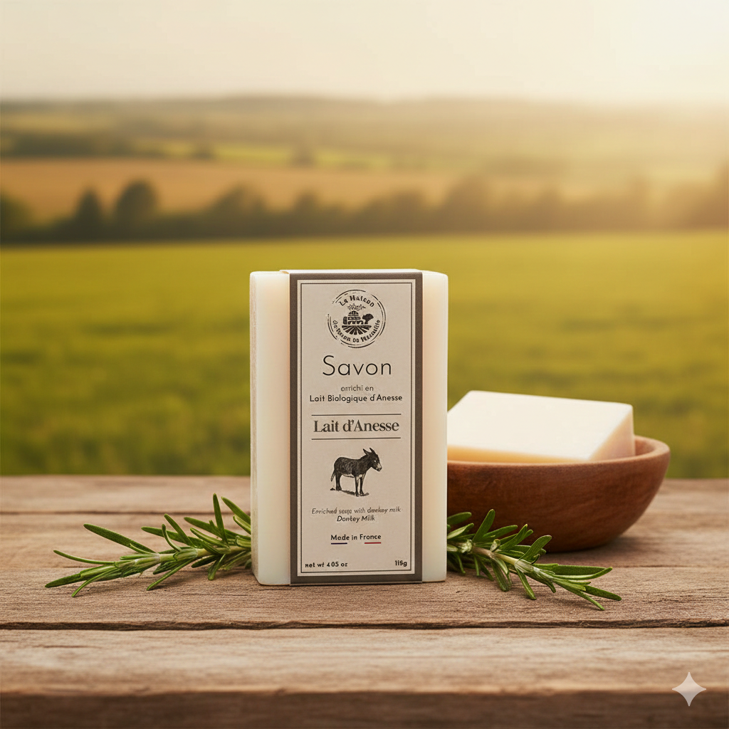 JABÓN (DUO) 115G LECHE DE BURRA ECOLÓGICA