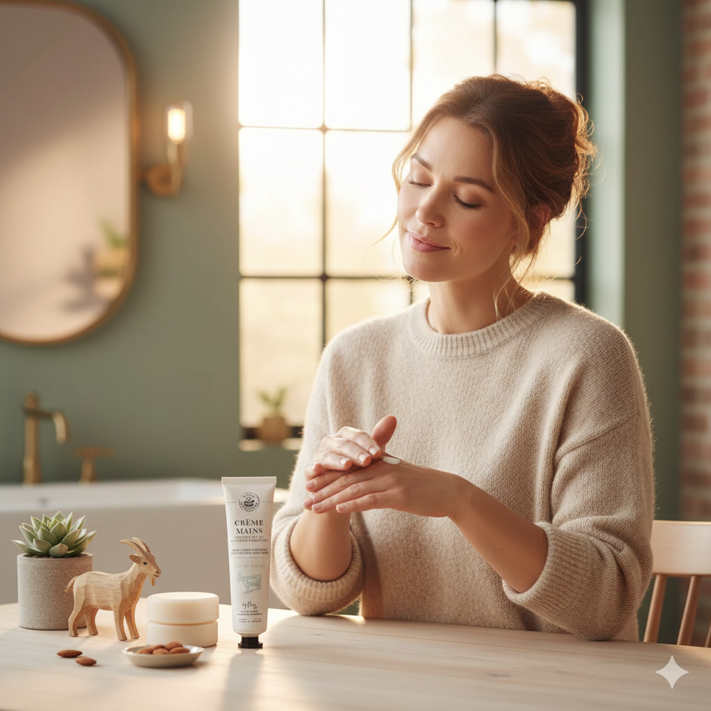 CREMA DE MANOS 30ML LECHE DE CABRA