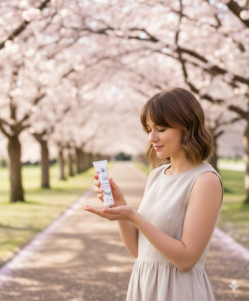 CREMA DE MANOS TUBO 30ml FLOR DE CEREZO