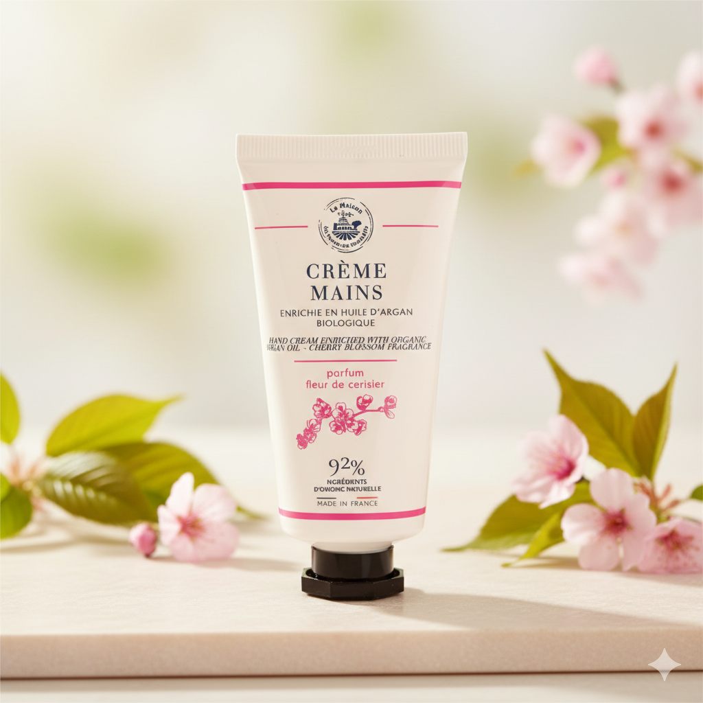CREMA DE MANOS TUBO 30ml FLOR DE CEREZO