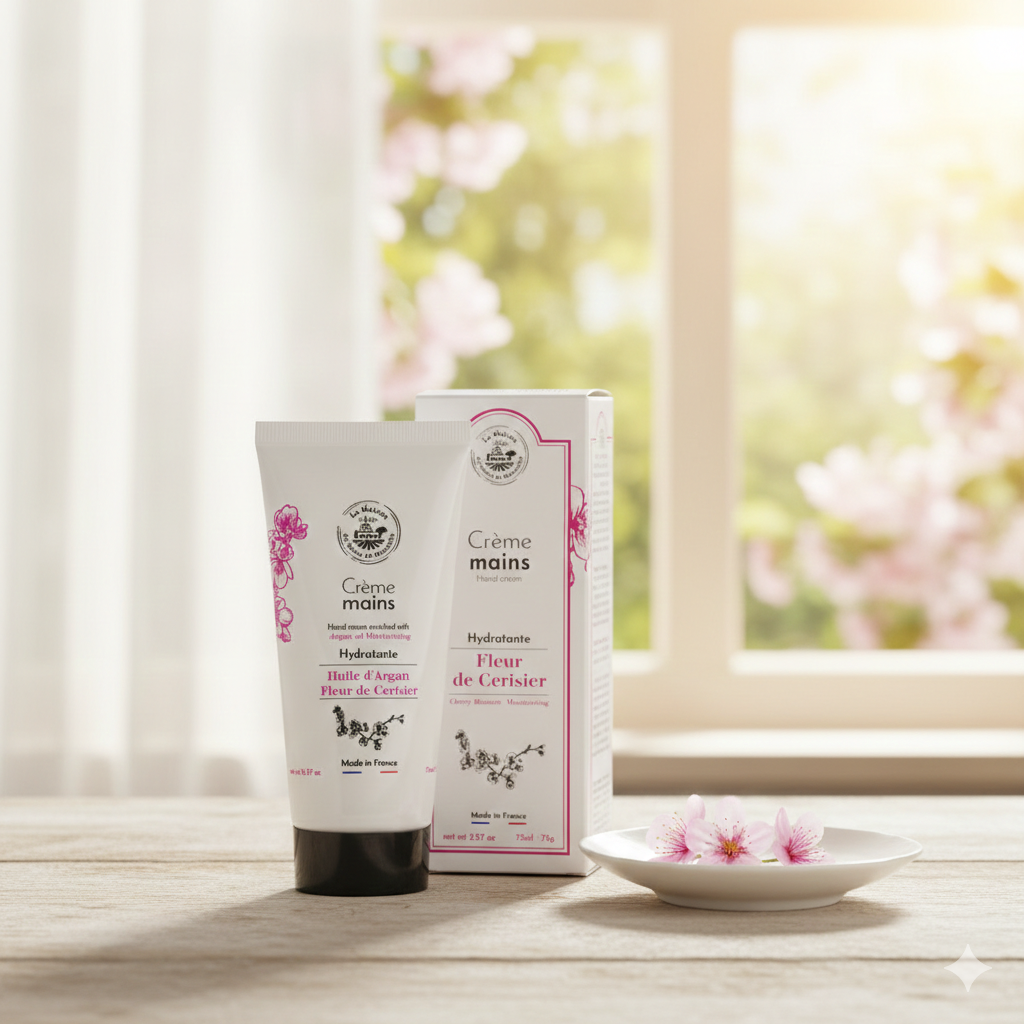 CREMA DE MANOS TUBO 75ml FLOR DE CEREZO