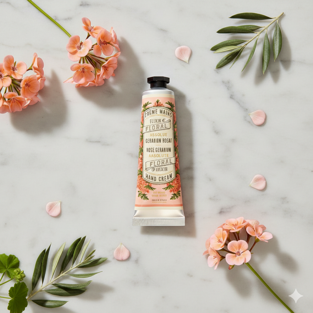 CREMA MANOS GERANIO-ROSAS 30ML