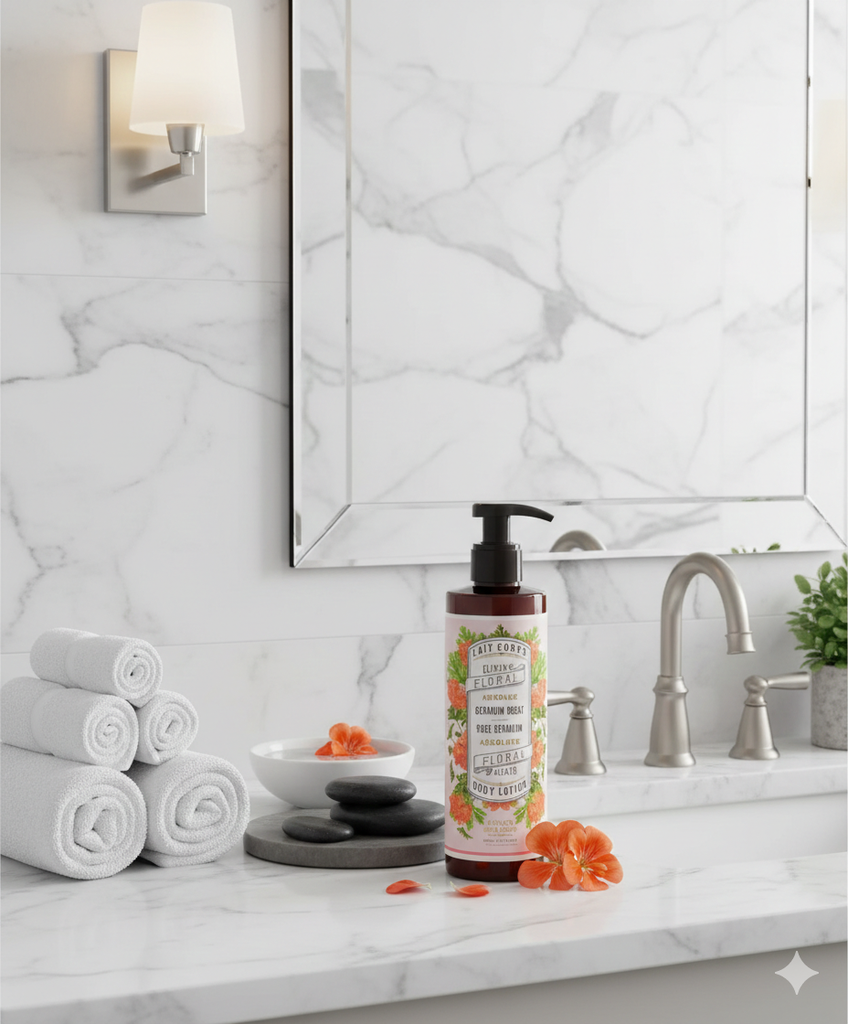 LECHE CORPORAL GERANIO-ROSAS 250ML