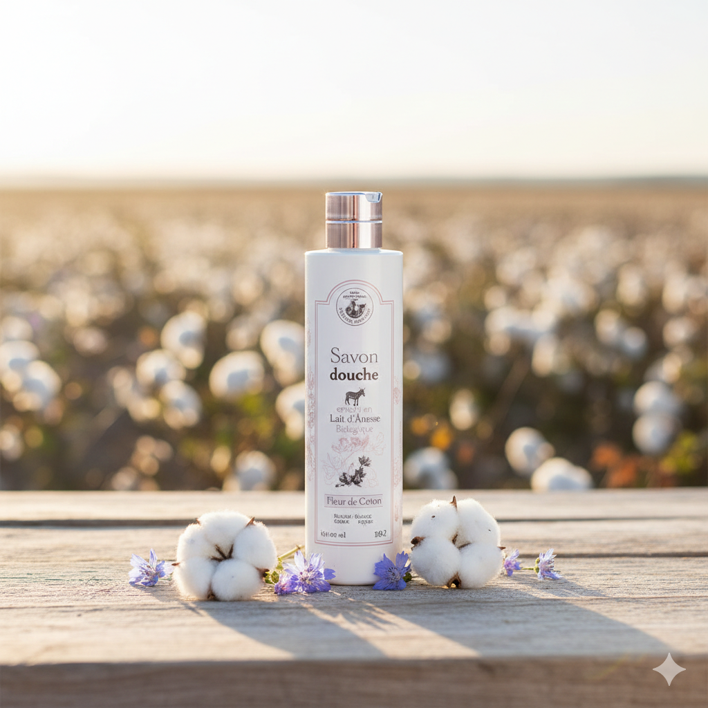 GEL DE DUCHA  FLOR DE ALGODÓN