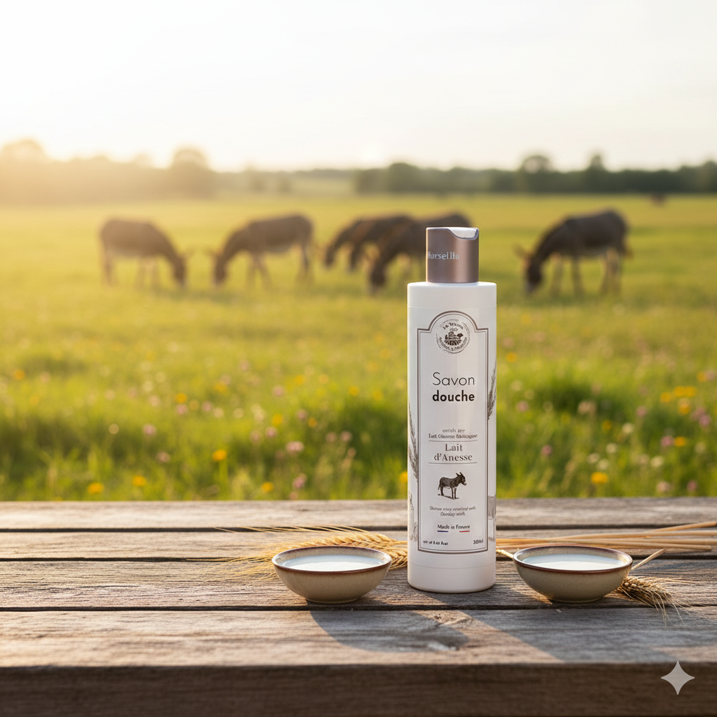 GEL DE DUCHA  250ml LECHE DE BURRA 