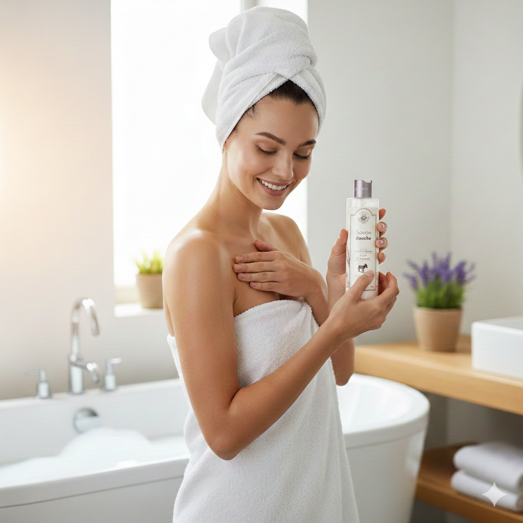 GEL DE DUCHA  250ml LECHE DE BURRA 