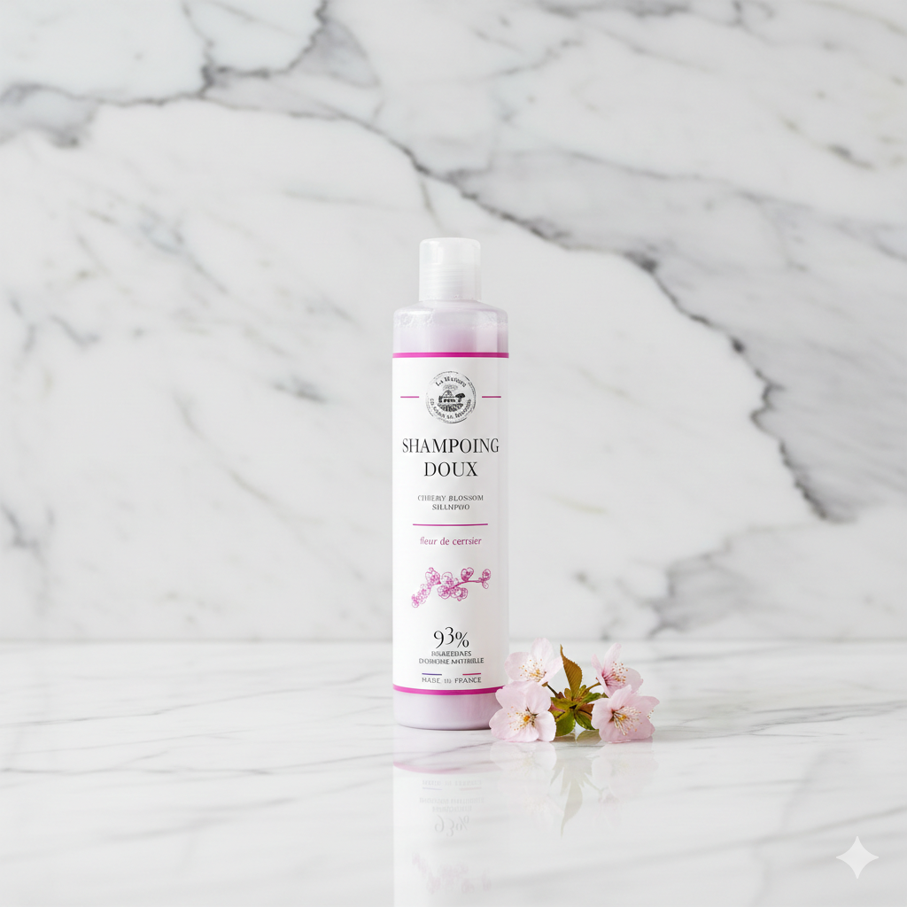 CHAMPÚ LÍQUIDO  250ml FLOR DE CEREZO