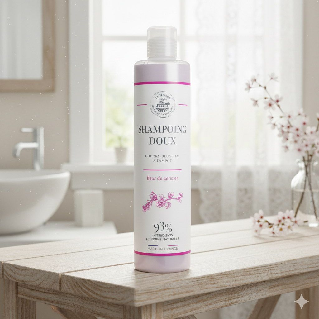 CHAMPÚ LÍQUIDO  250ml FLOR DE CEREZO