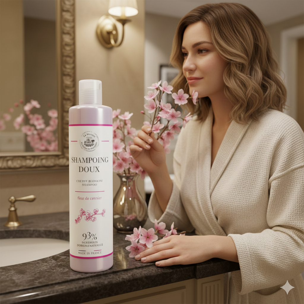 CHAMPÚ LÍQUIDO  250ml FLOR DE CEREZO