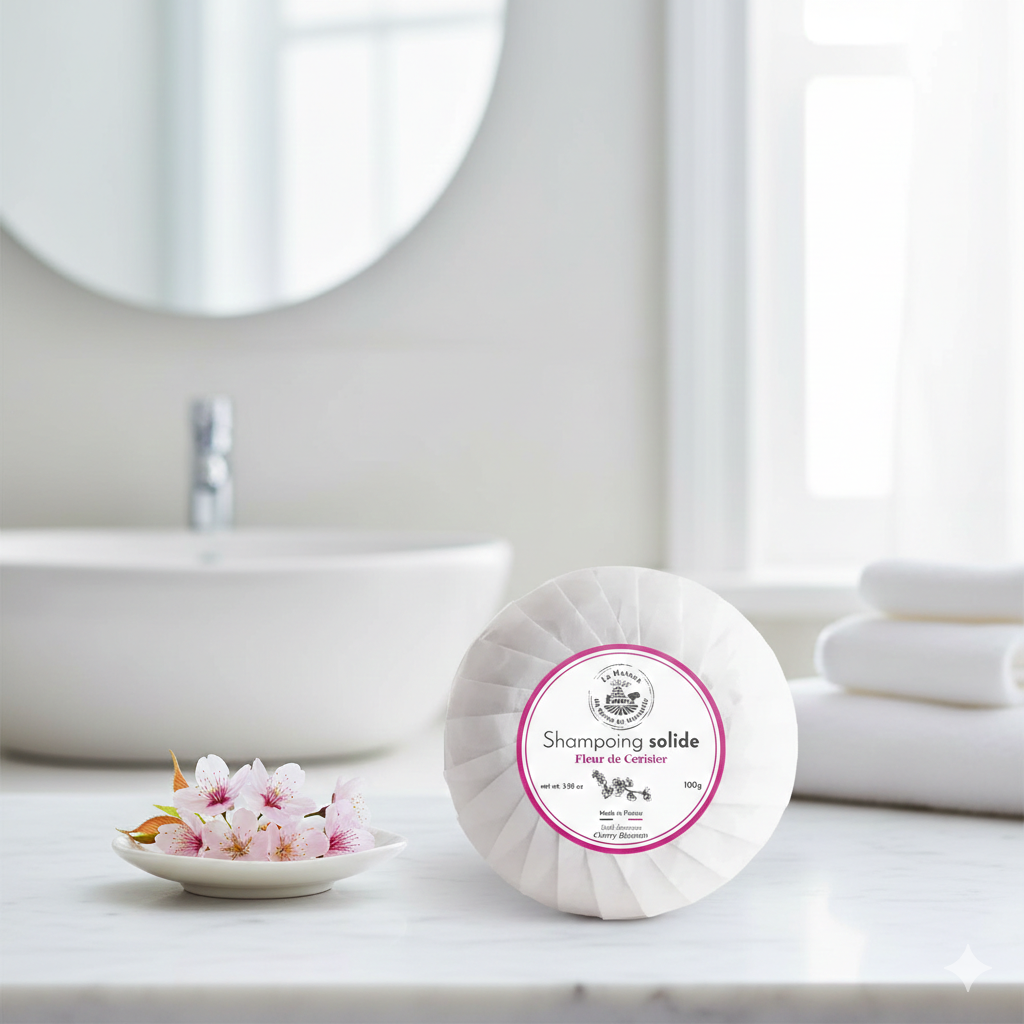 CHAMPÚ SÓLIDO 100G FLOR DE CEREZO