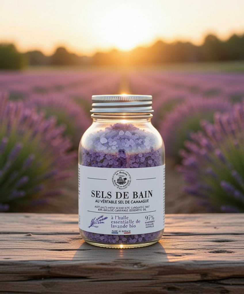 SALES DE BAÑO 300g - LAVANDA
