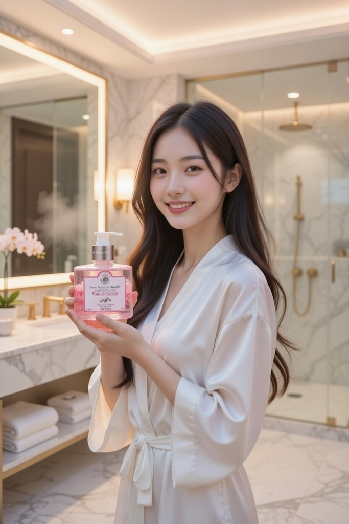 JABÓN LÍQUIDO DE MARSELLA -FLOR DE CEREZO 330ML