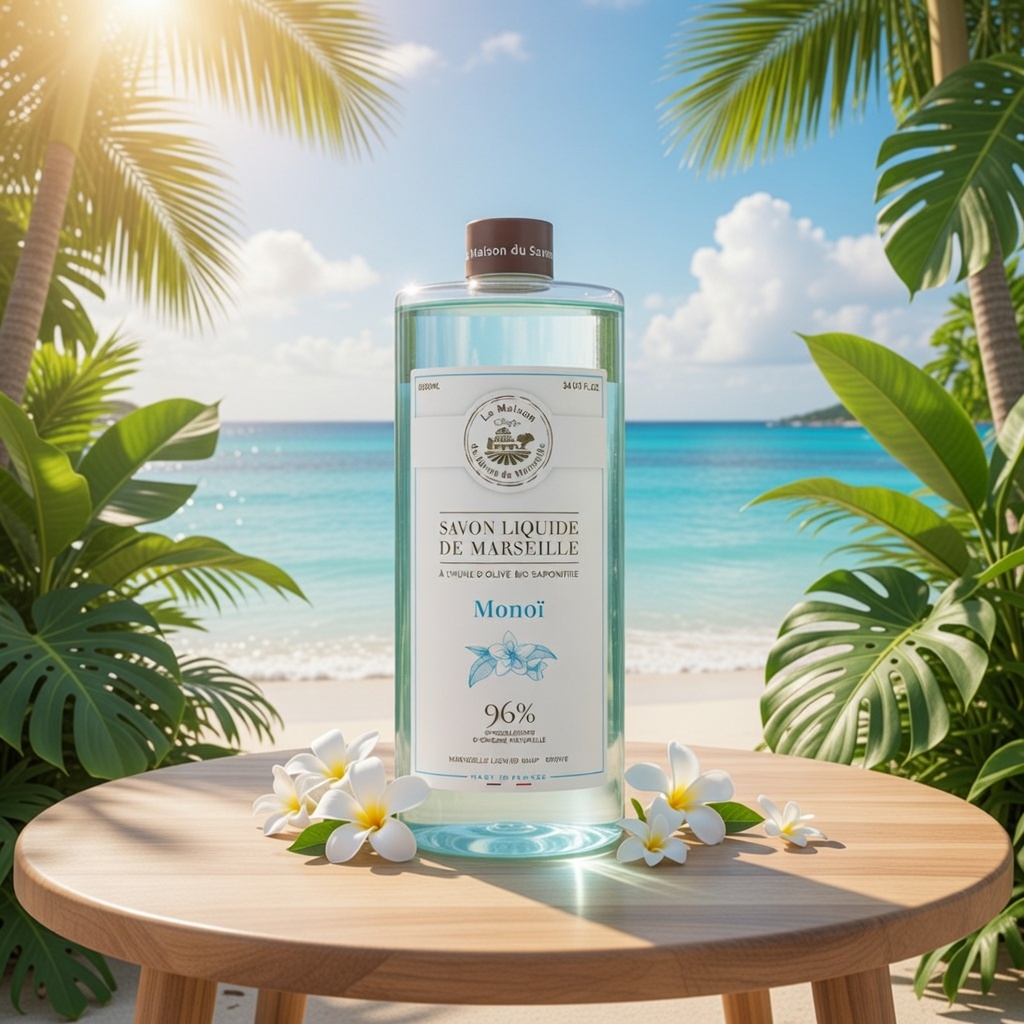 JABÓN LÍQUIDO DE MARSELLA 1L - MONOI