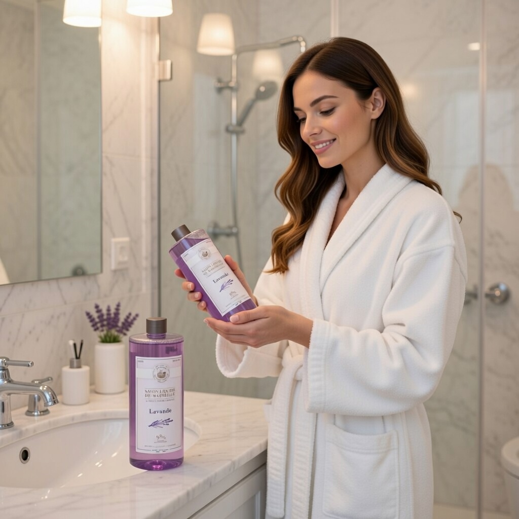 JABÓN LÍQUIDO DE MARSELLA 1L LAVANDA