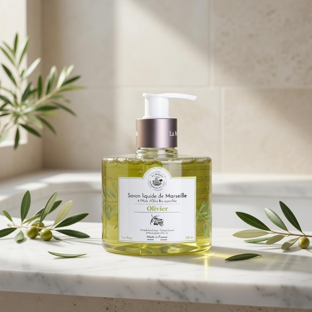 JABÓN LÍQUIDO DE MARSELLA ACEITE DE OLIVA 330ML