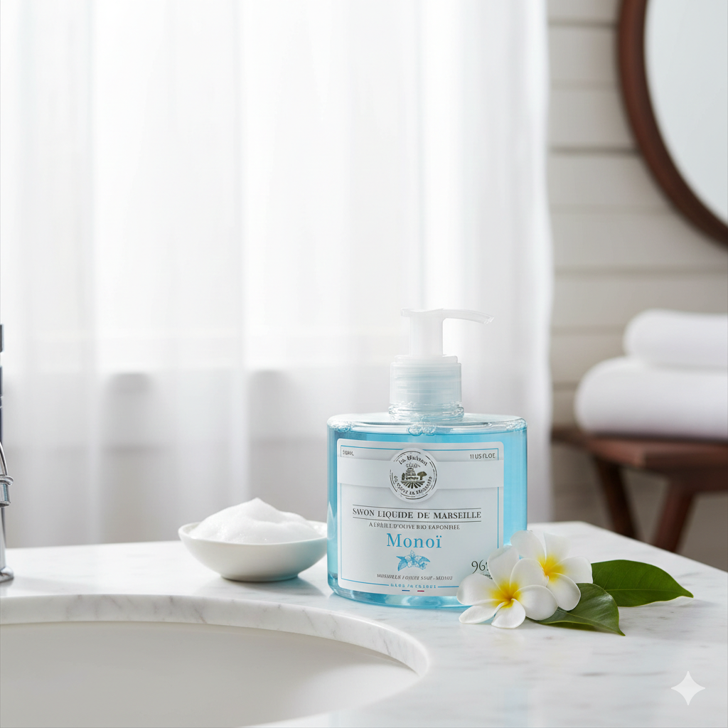  JABÓN LÍQUIDO DE MARSELLA MONOI 330ML