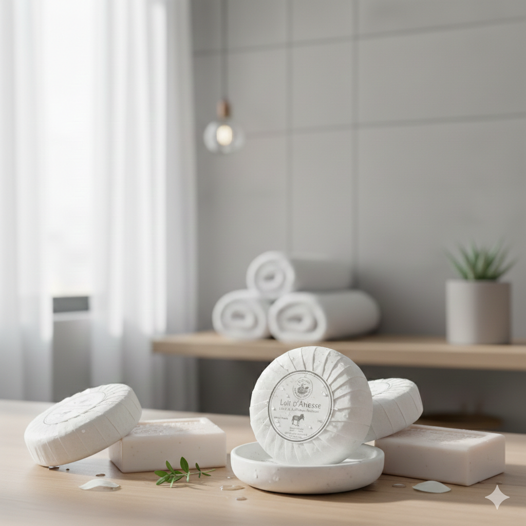 CHAMPÚ SÓLIDO 100G LECHE DE BURRA