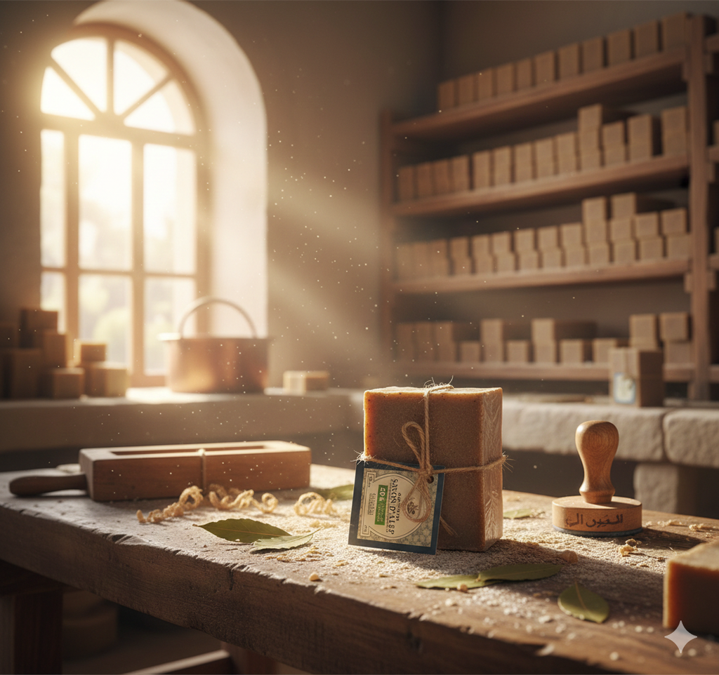 JABÓN ALEPO  20% LAUREL