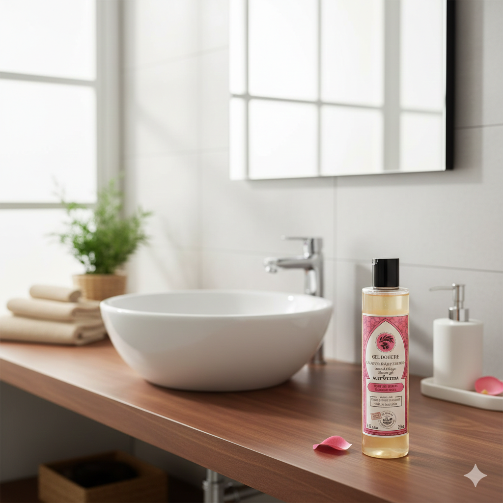 GEL DE DUCHA ALEPO - ROSE DE DAMAS