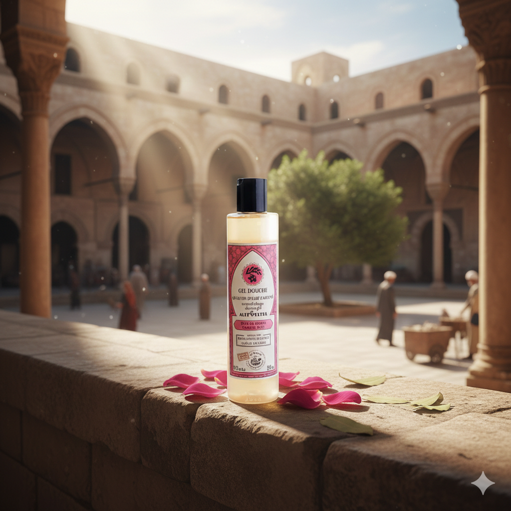 GEL DE DUCHA ALEPO - ROSE DE DAMAS