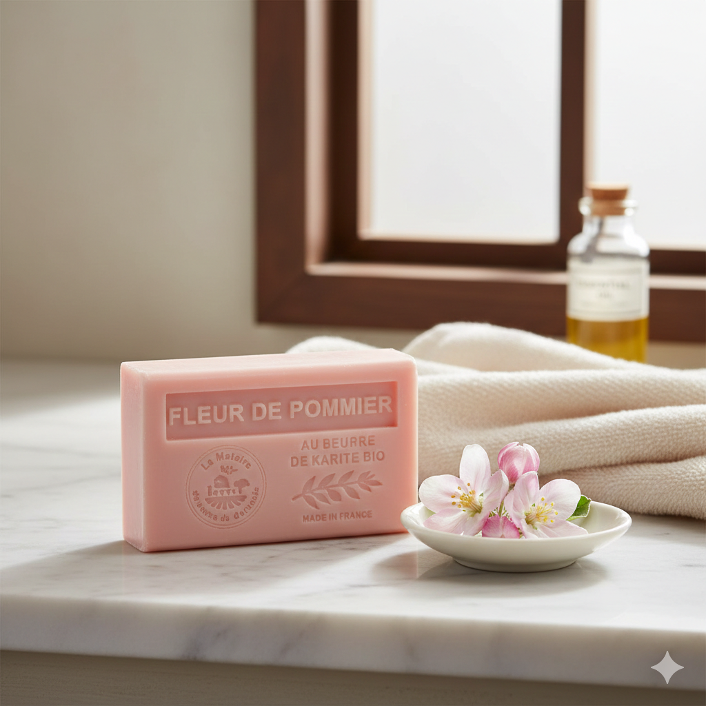 JABÓN KARITÉ FLOR DE MANZANO 125G