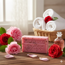 JABÓN KARITÉ PÉTALOS DE ROSA EXFOLIANTE 125G