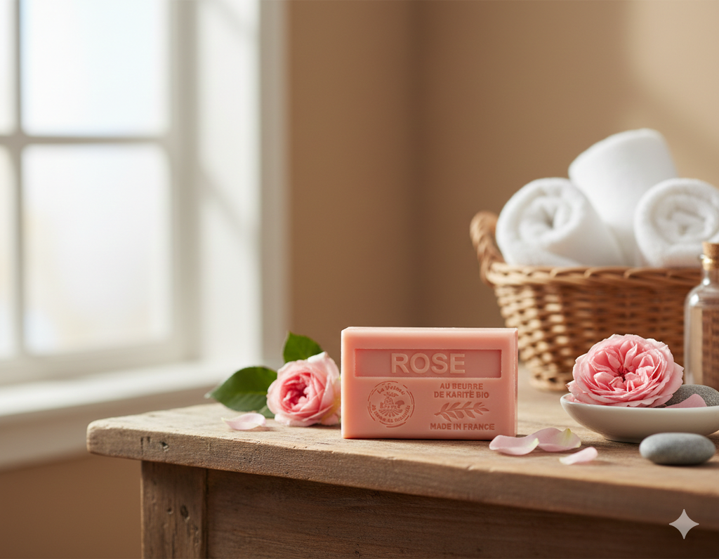 JABÓN KARITÉ ROSA 125G