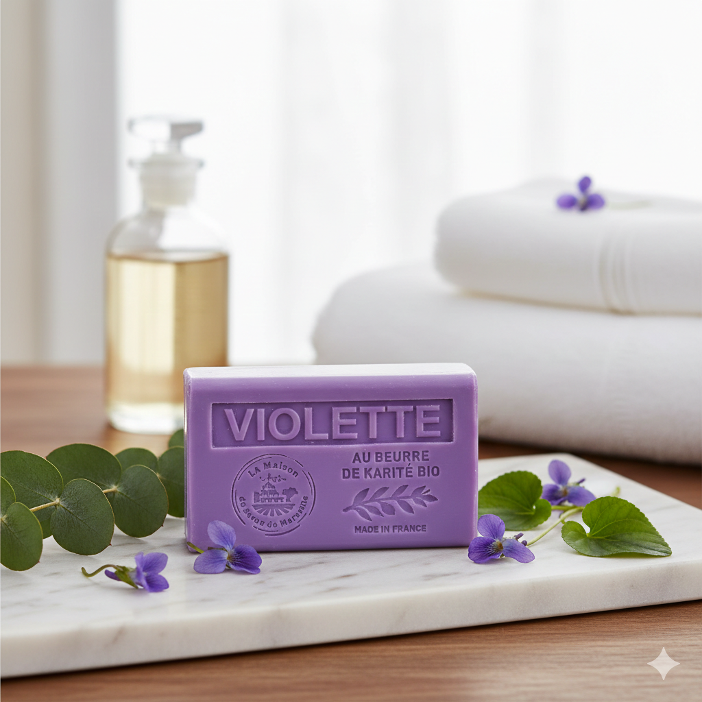 JABÓN KARITÉ VIOLETA 125G