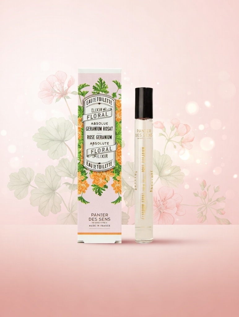 PERFUME ROLL-ON GERANIO-ROSAS