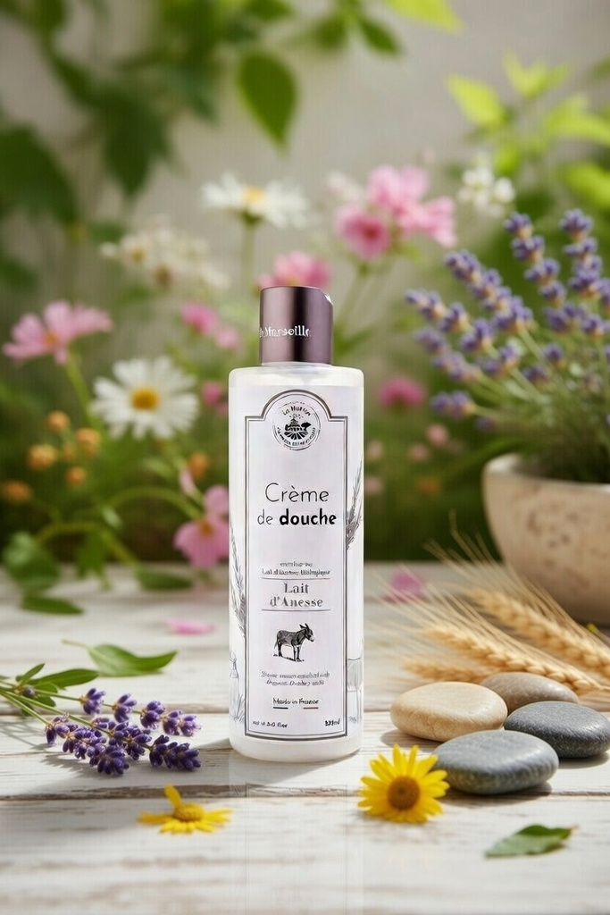 CREMA DE DUCHA  LECHE DE BURRA 