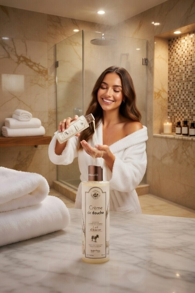 CREMA DE DUCHA  LECHE DE BURRA 