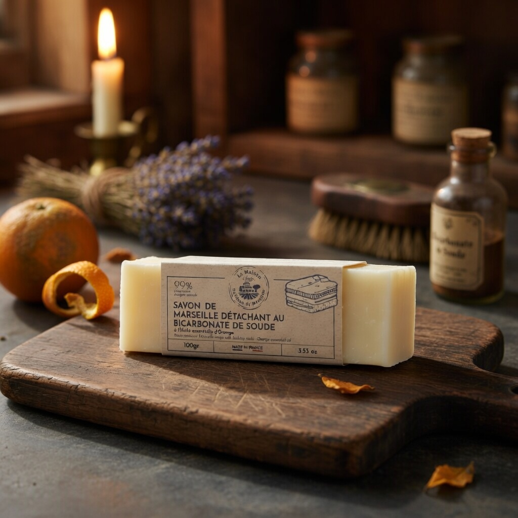 JABÓN QUITA MANCHAS 100GR Bicarbonato de Sodio