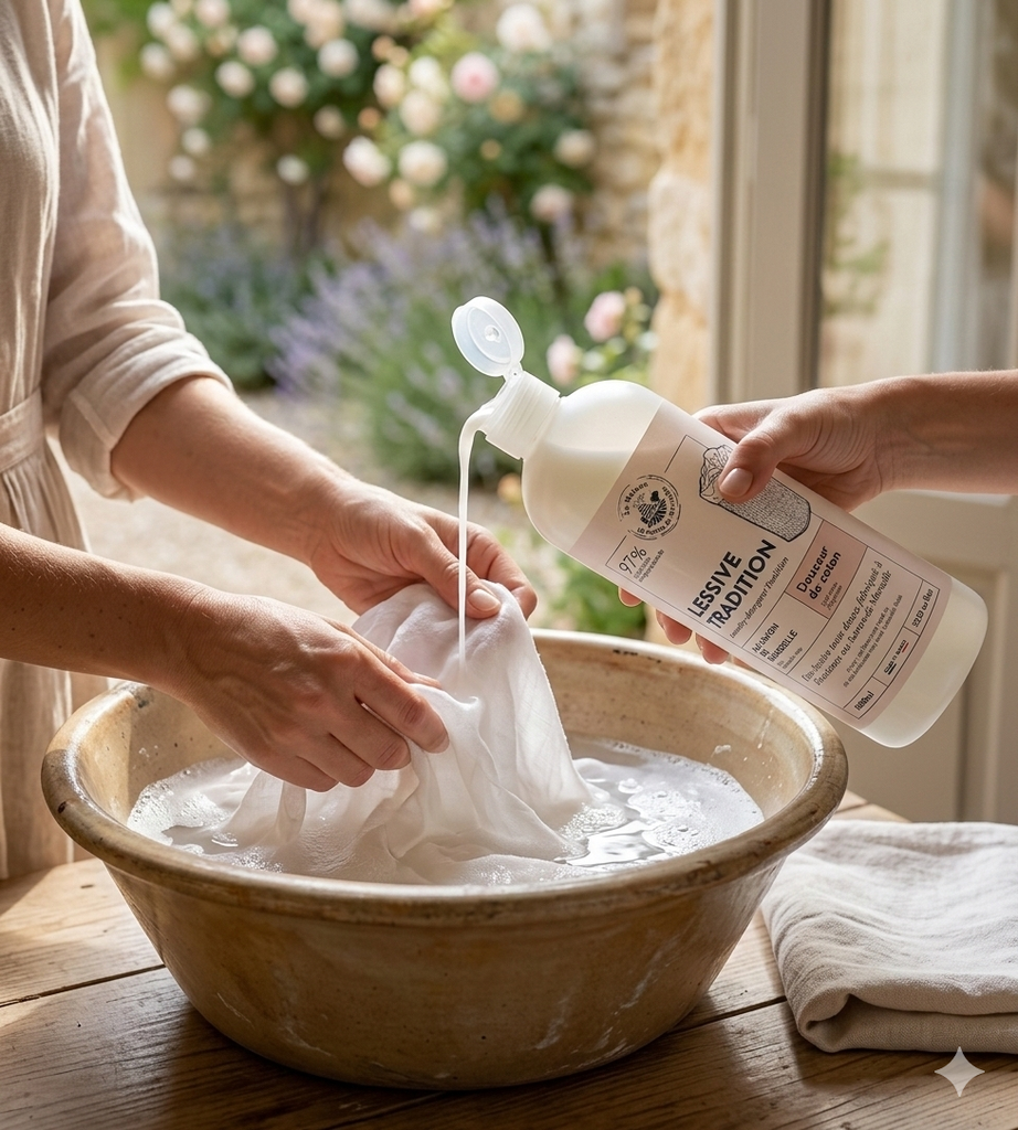 DETERGENTE DE MARSELLA - ALGODÓN SUAVE 1L