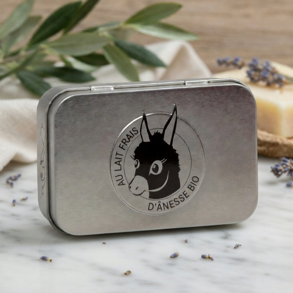 JABONERA METÁLICA - LECHE DE BURRA