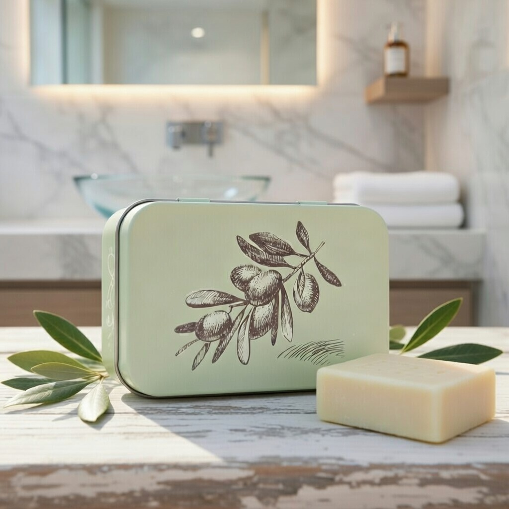 JABONERA METÁLICA - OLIVA