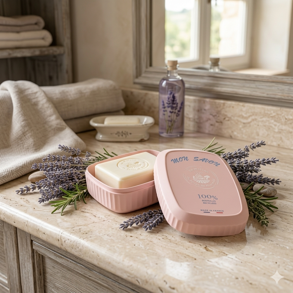 JABONERA RECICLADA ROSA