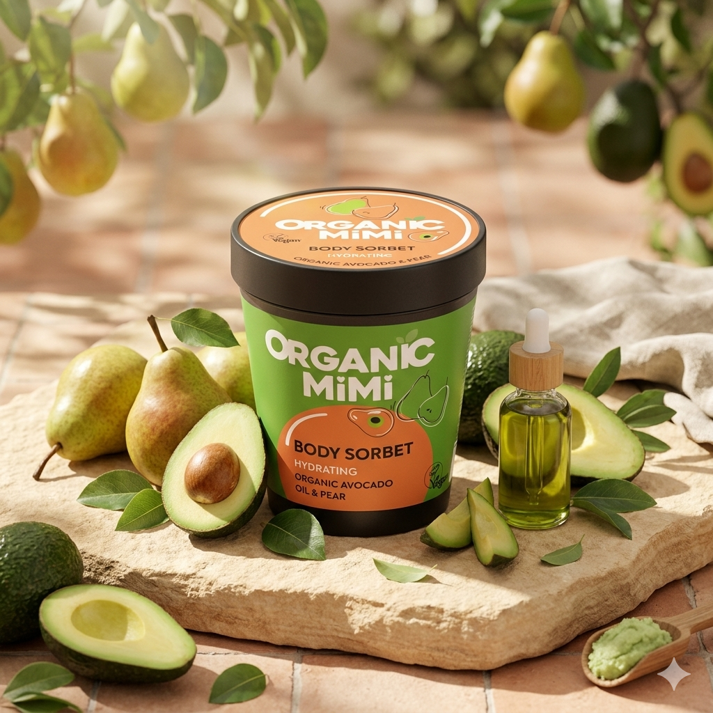 SORBETE CORPORAL AGUACATE & PERA 200ML