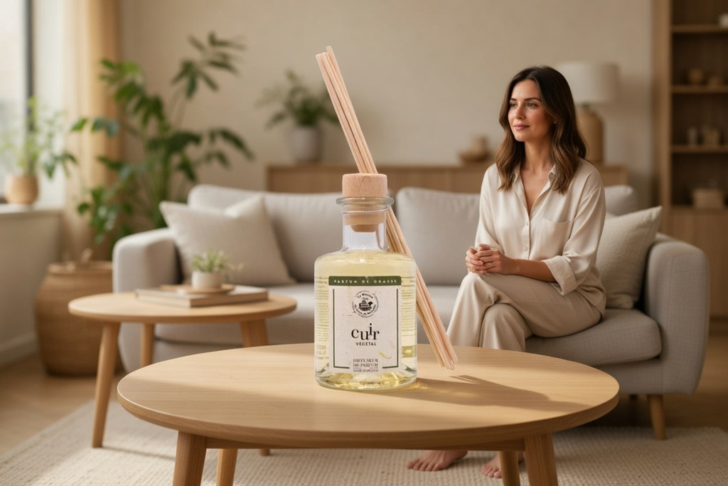 DIFUSOR 200ML - CUERO VEGETAL