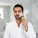 BROCHA DE AFEITAR DE MADERA