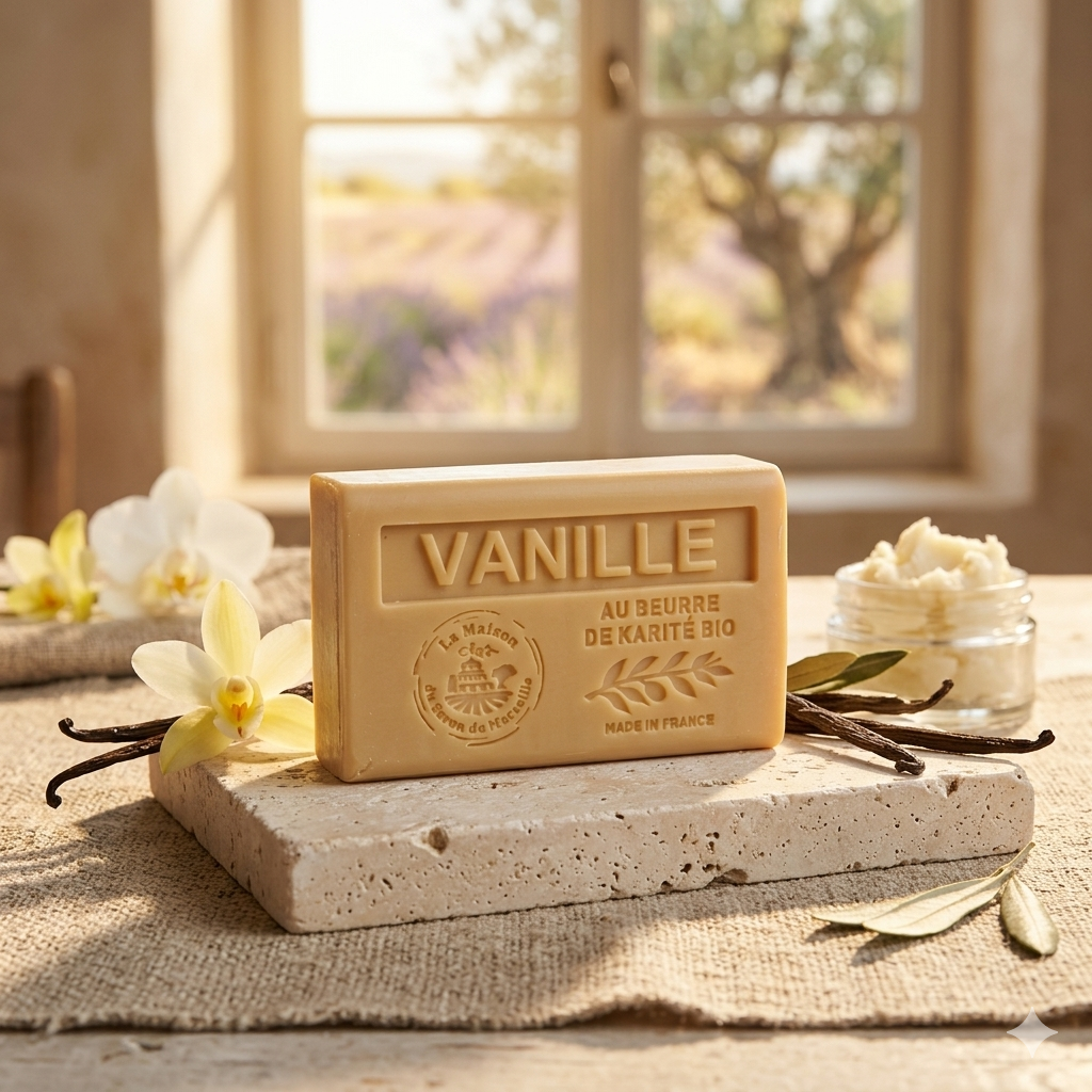 JABÓN KARITÉ VAINILLA 125G