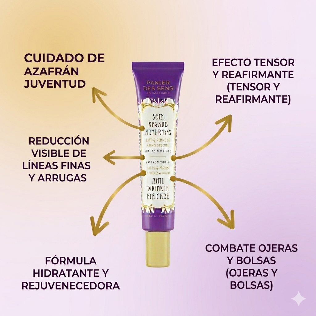 SERÚM CONTORNO DE OJOS AZAFRÁN
