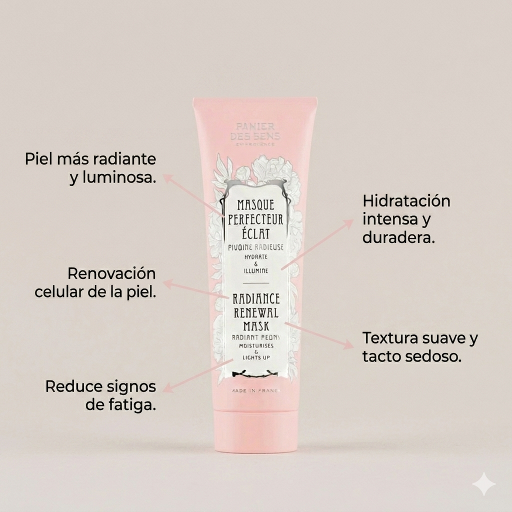 MASCARILLA FACIAL DE PEONÍA