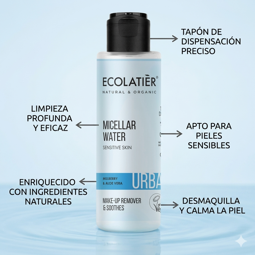 AGUA MICELAR PIELES SENSIBLES