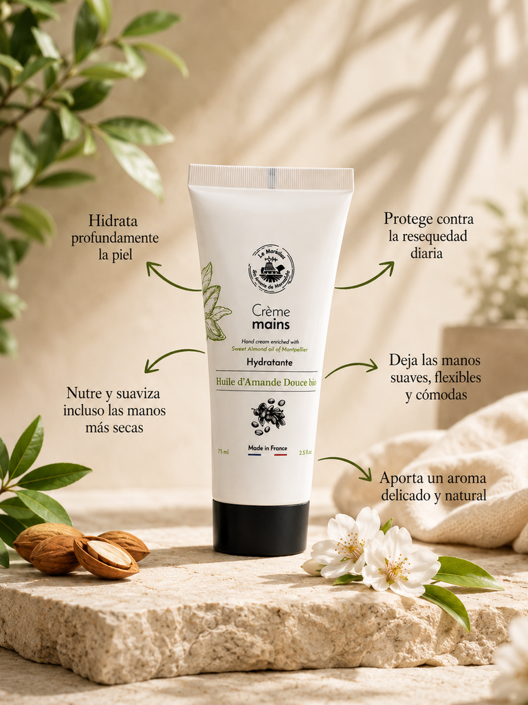 CREMA DE MANOS 75ML - ALMENDRA