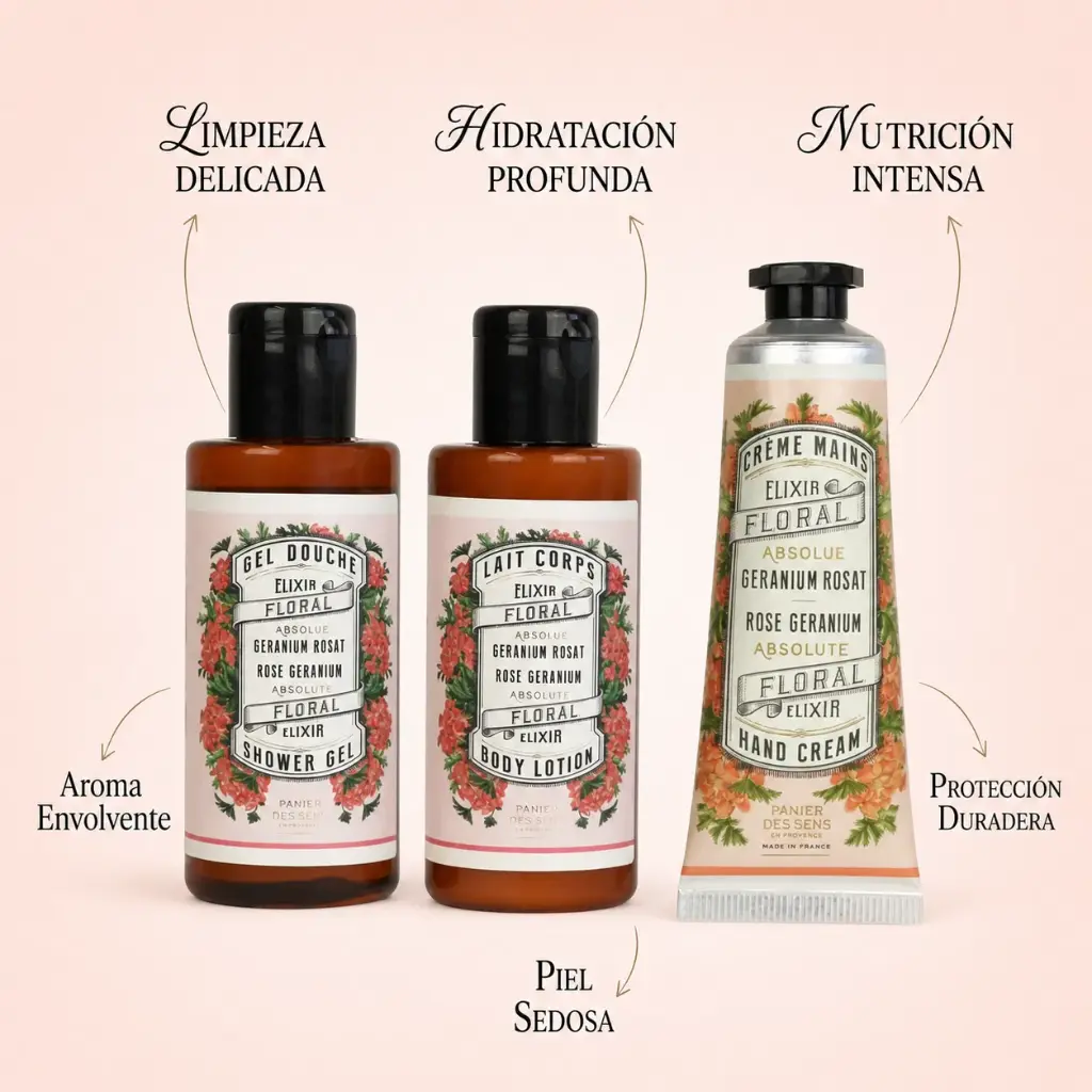 ESTUCHE GERANIO ROSA (VIAJE)